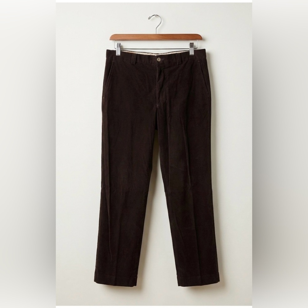 Riviera Sport Men’s Brown Corduroy Pants Size 34 Made in Canada Cotton Blend